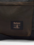 Barbour waxed cotton holdall Olive/Black, UK version