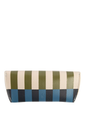 Gardner stripe faux leather glasses case, imported from the UK