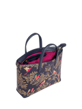 Sara Miller medium tote bag smokey bluebirds (British brand)