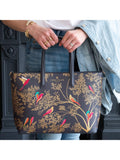 Sara Miller medium tote bag smokey bluebirds (British brand)