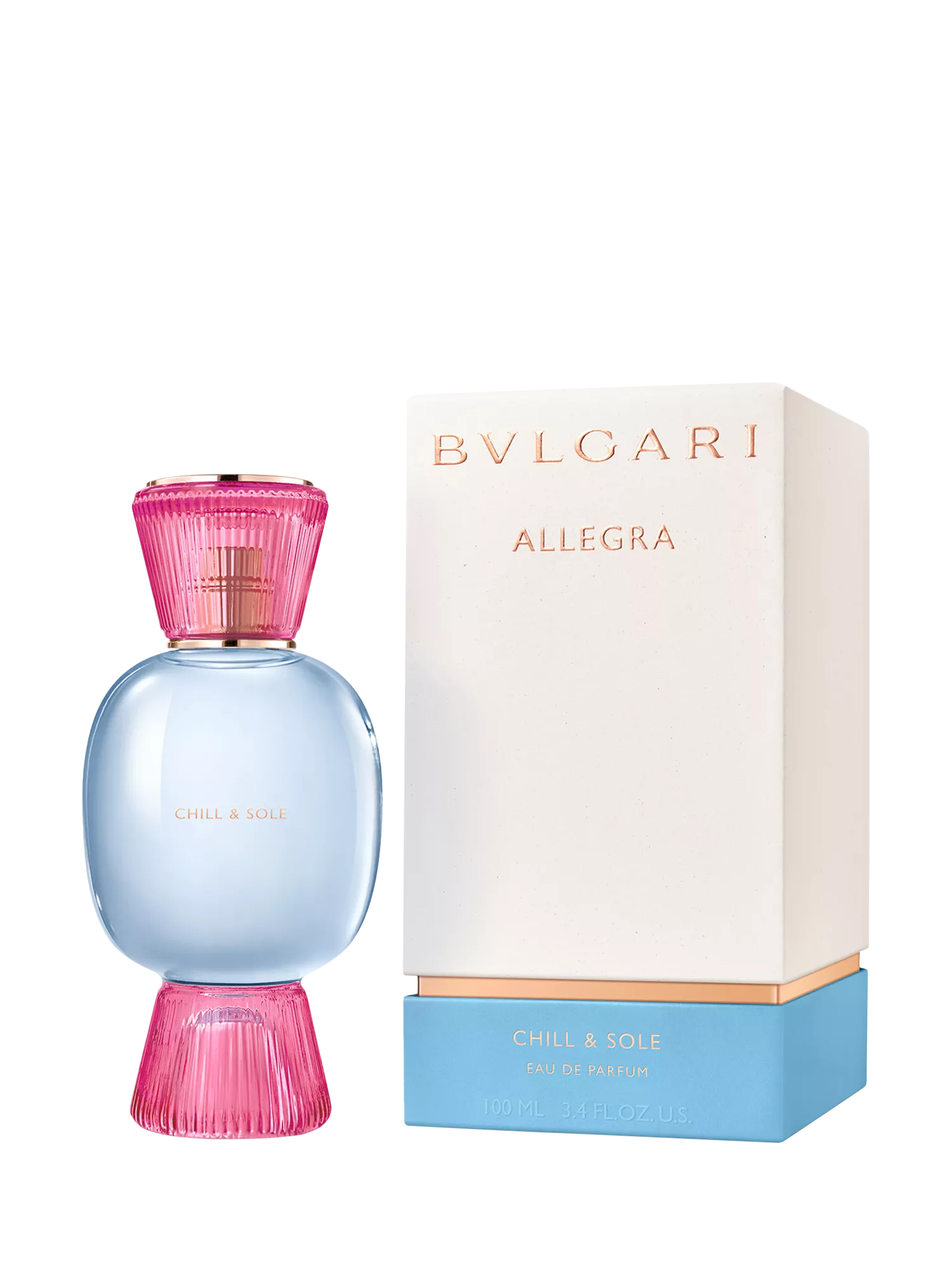 BVLGARI Allegra Chill & Sole Eau de Parfum 100ml, imported from the UK