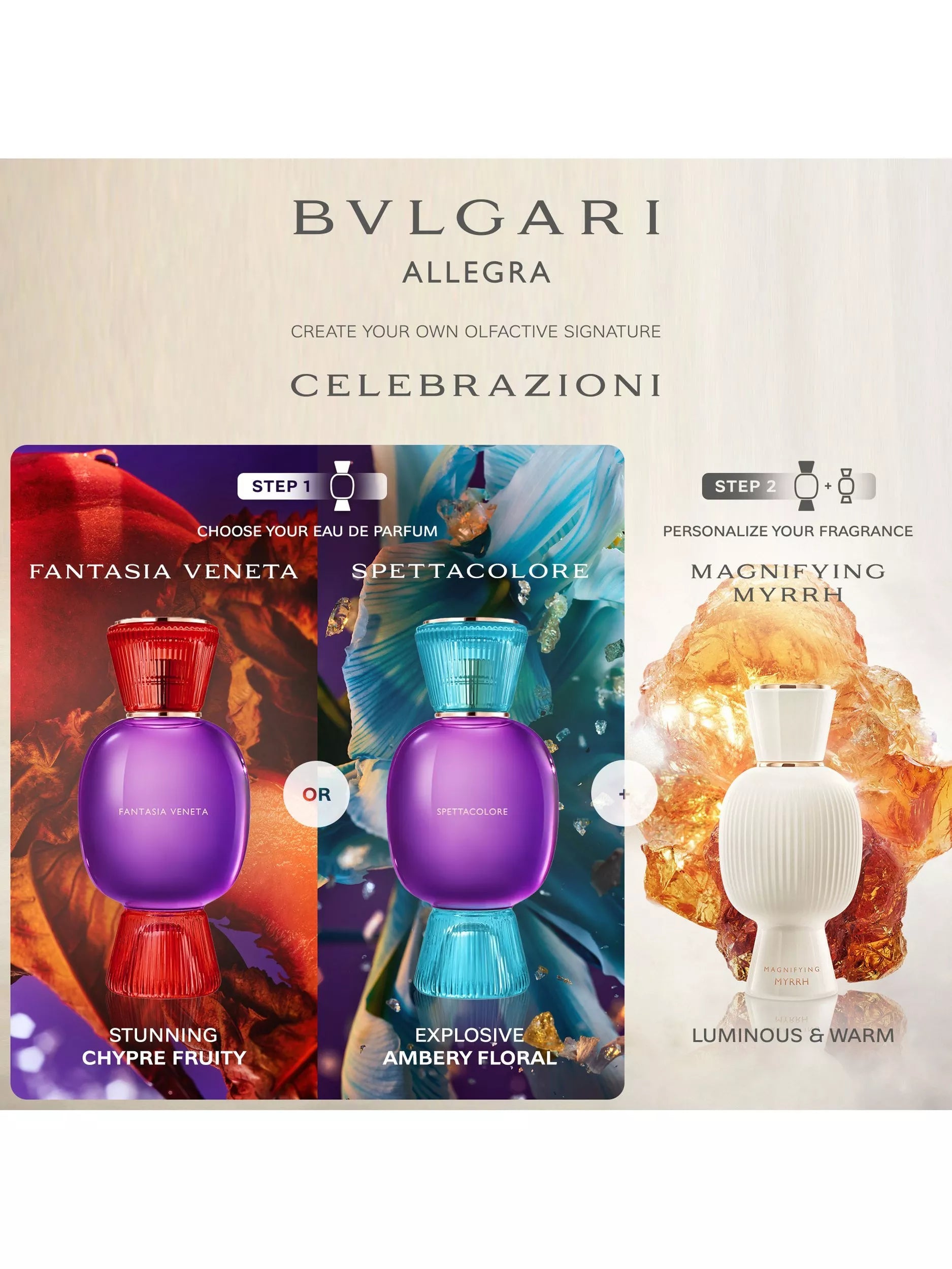BVLGARI Fantasia Veneta Eau de Parfum 100ml (British brand)