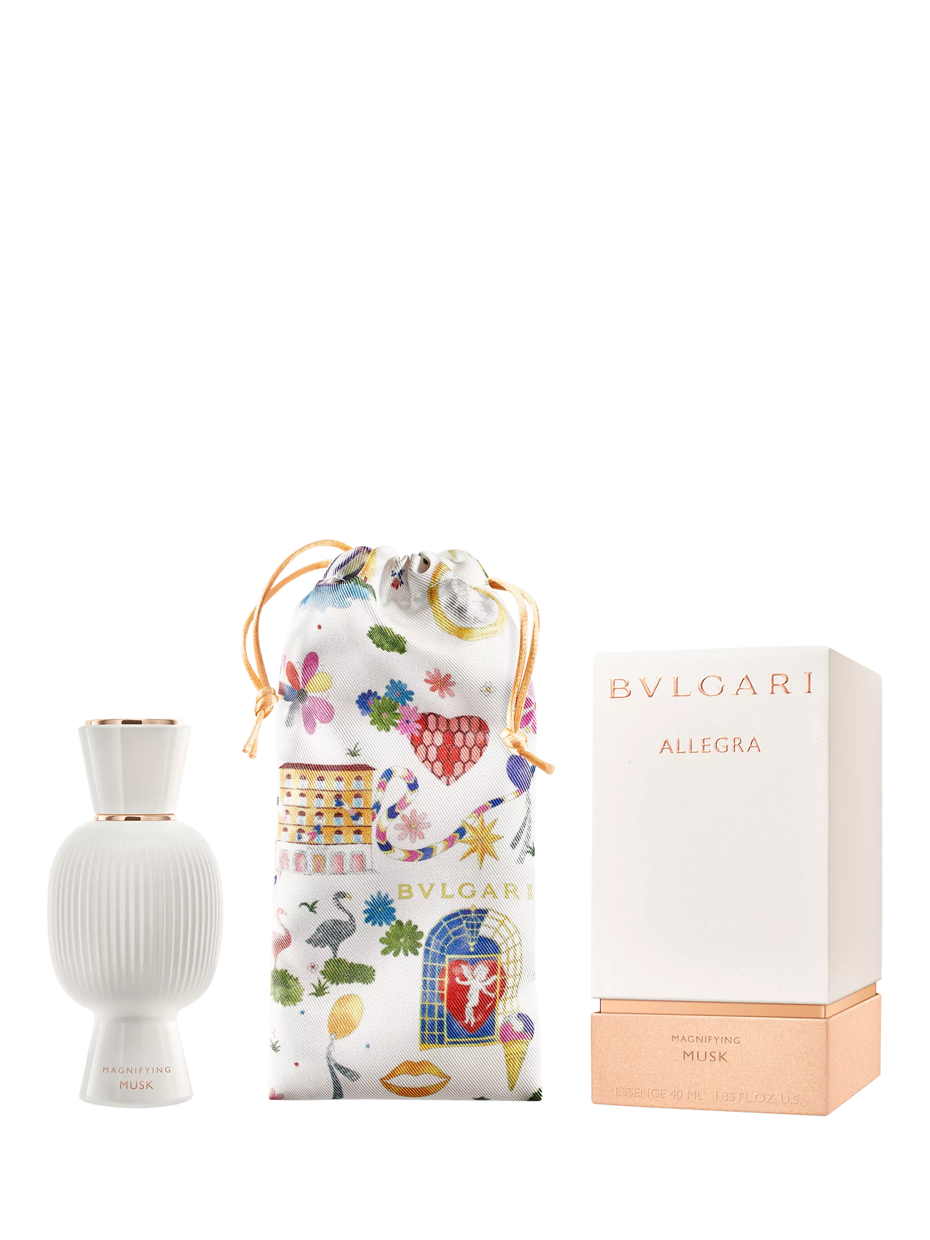 BVLGARI Allegra Magnifying Musk Essence Eau de Parfum 40ml (British brand)