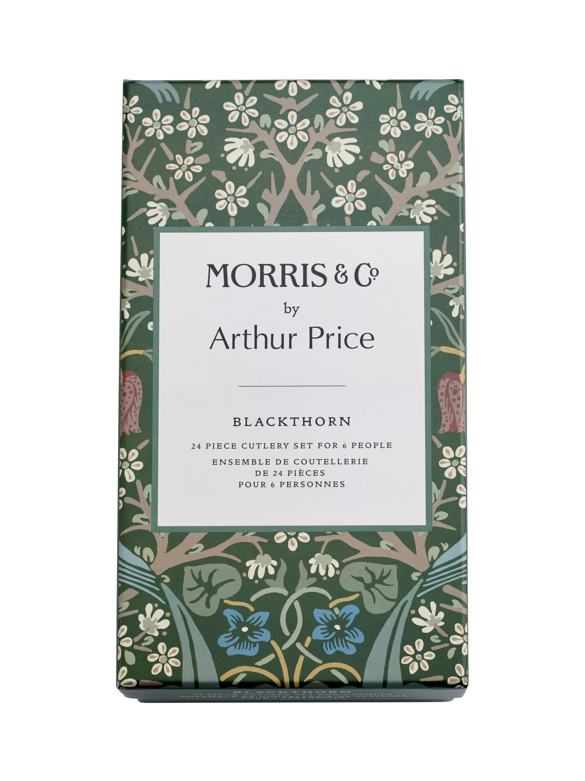 Morris & Co. Blackthorn cutlery set 24 piece, imported from the UK