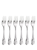 Morris & Co Blackthorn pastry forks set of 6 (British brand)