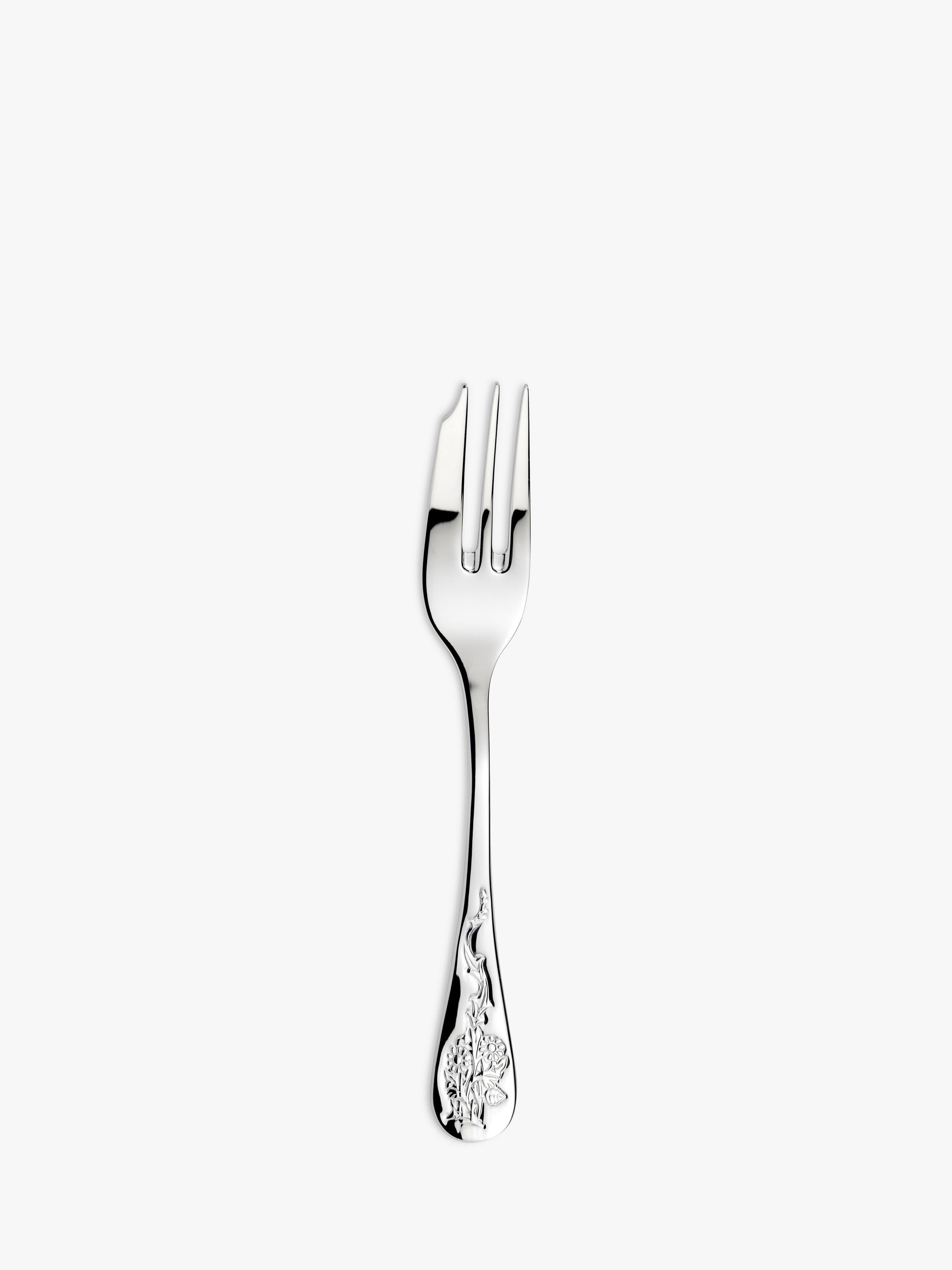 Morris & Co Blackthorn pastry forks set of 6 (British brand)