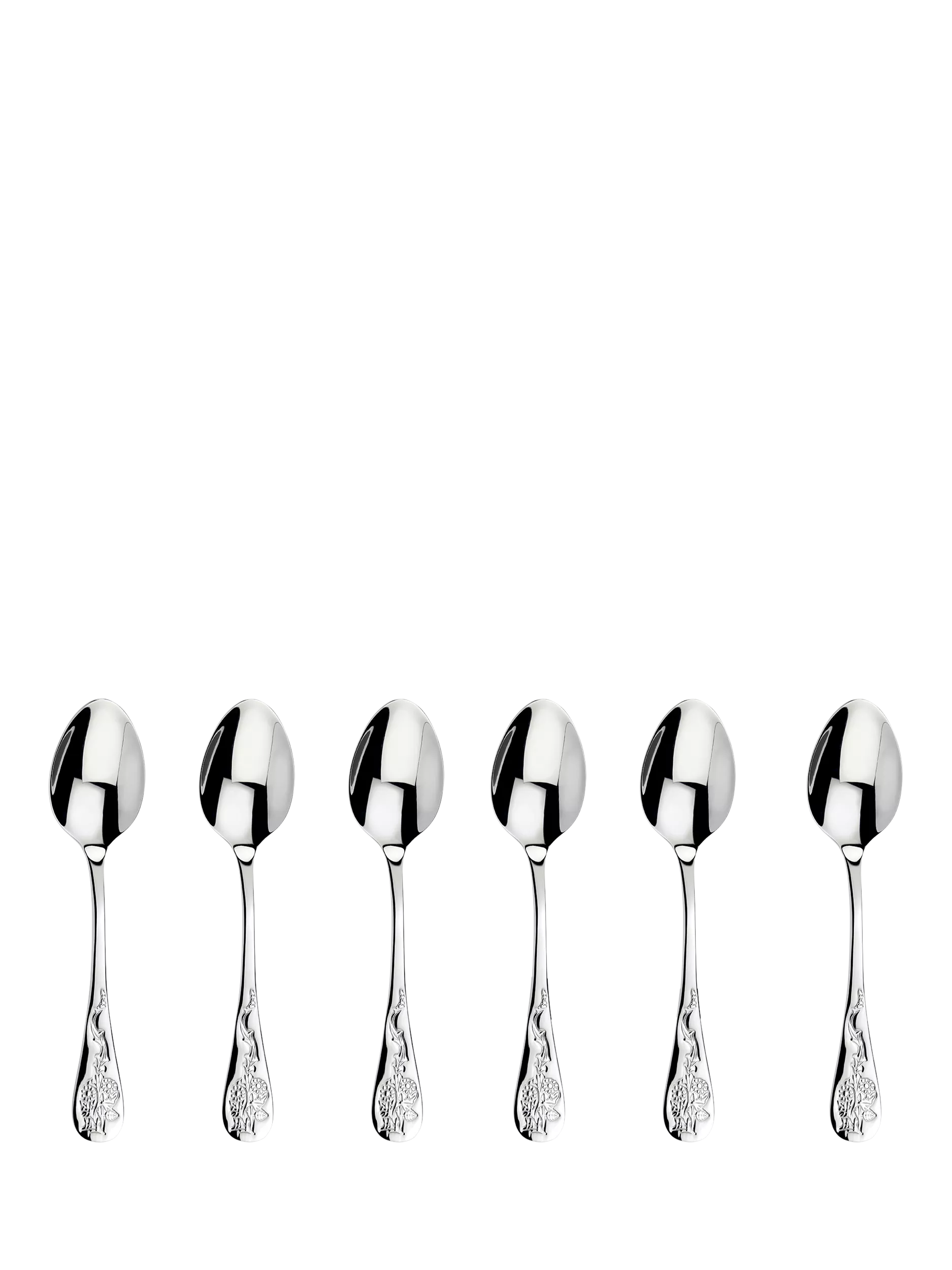 Arthur Price Blackthorn teaspoon set 6 pieces - British product