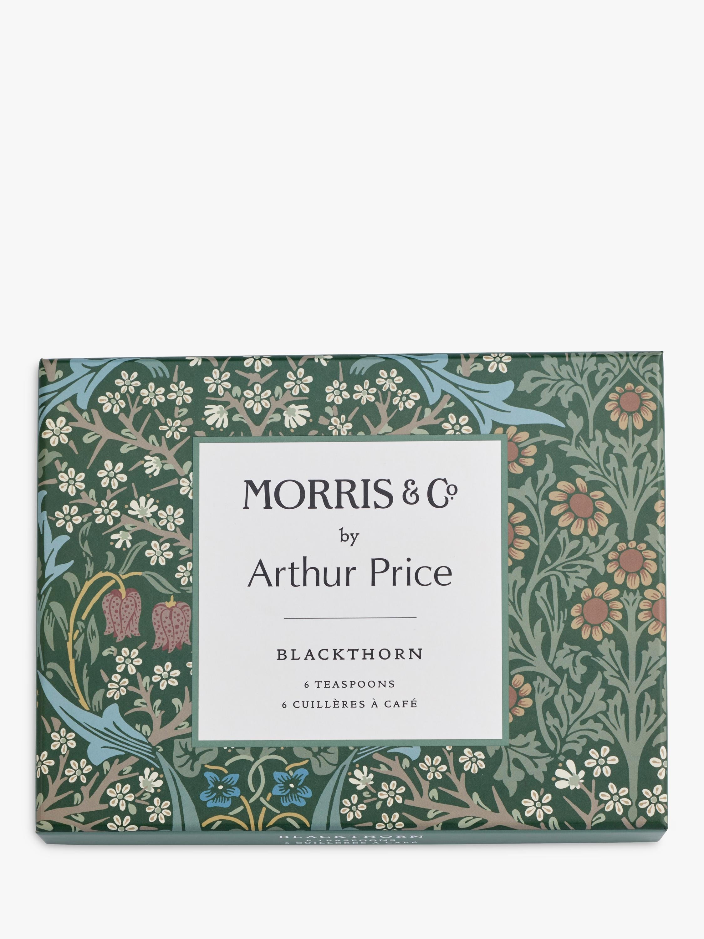 Arthur Price Blackthorn teaspoon set 6 pieces - British product