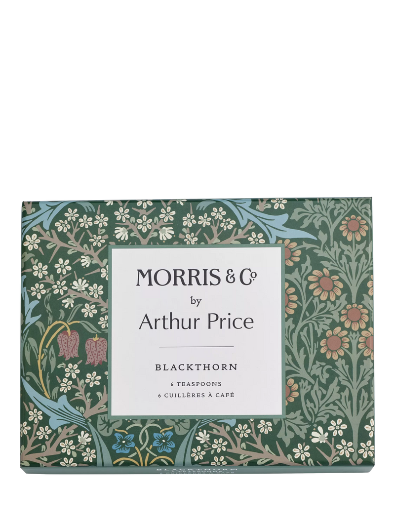 Arthur Price Blackthorn teaspoon set 6 pieces - British product