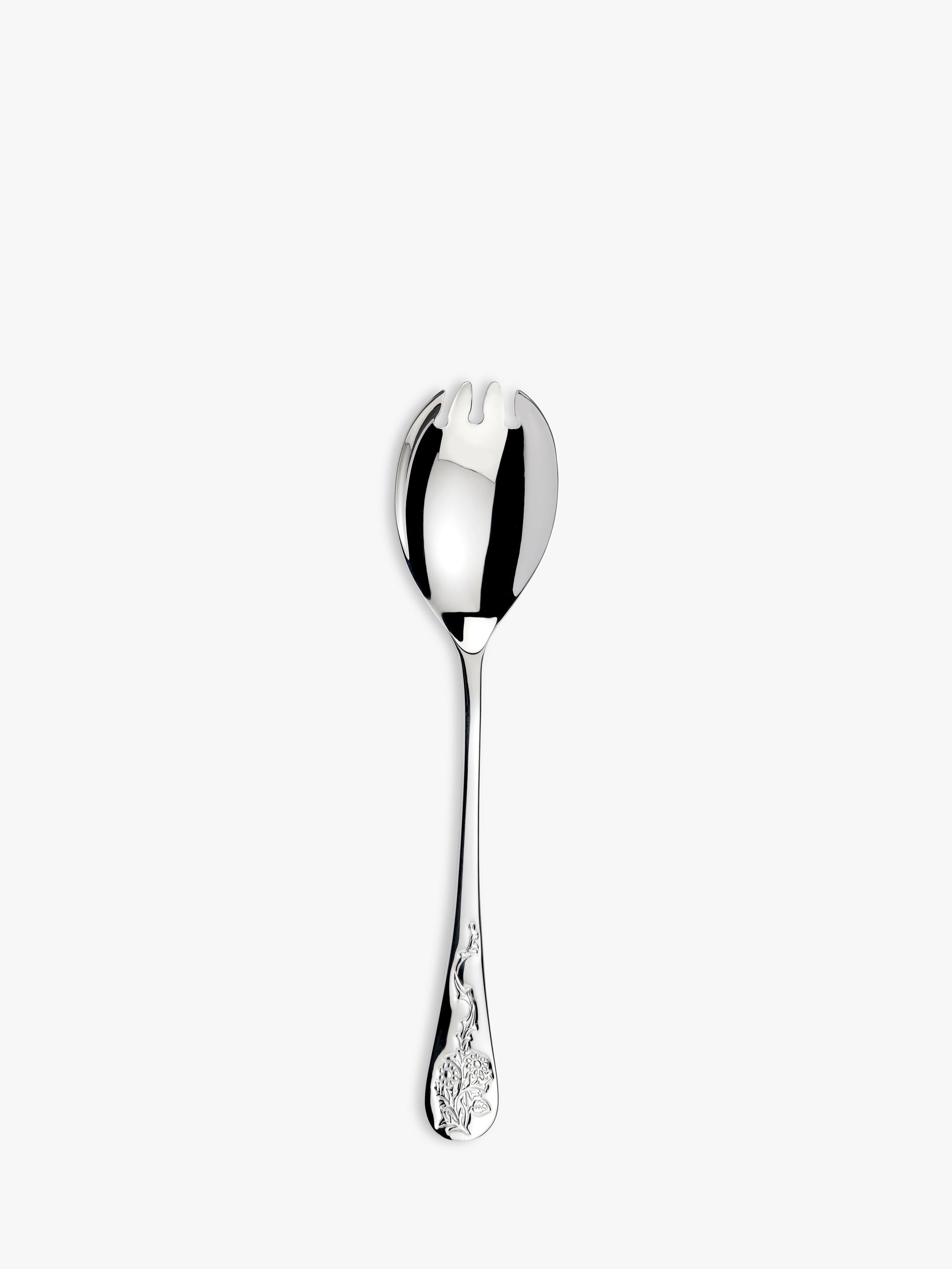 Morris & Co. Blackthorn stainless steel salad serving set (British brand)