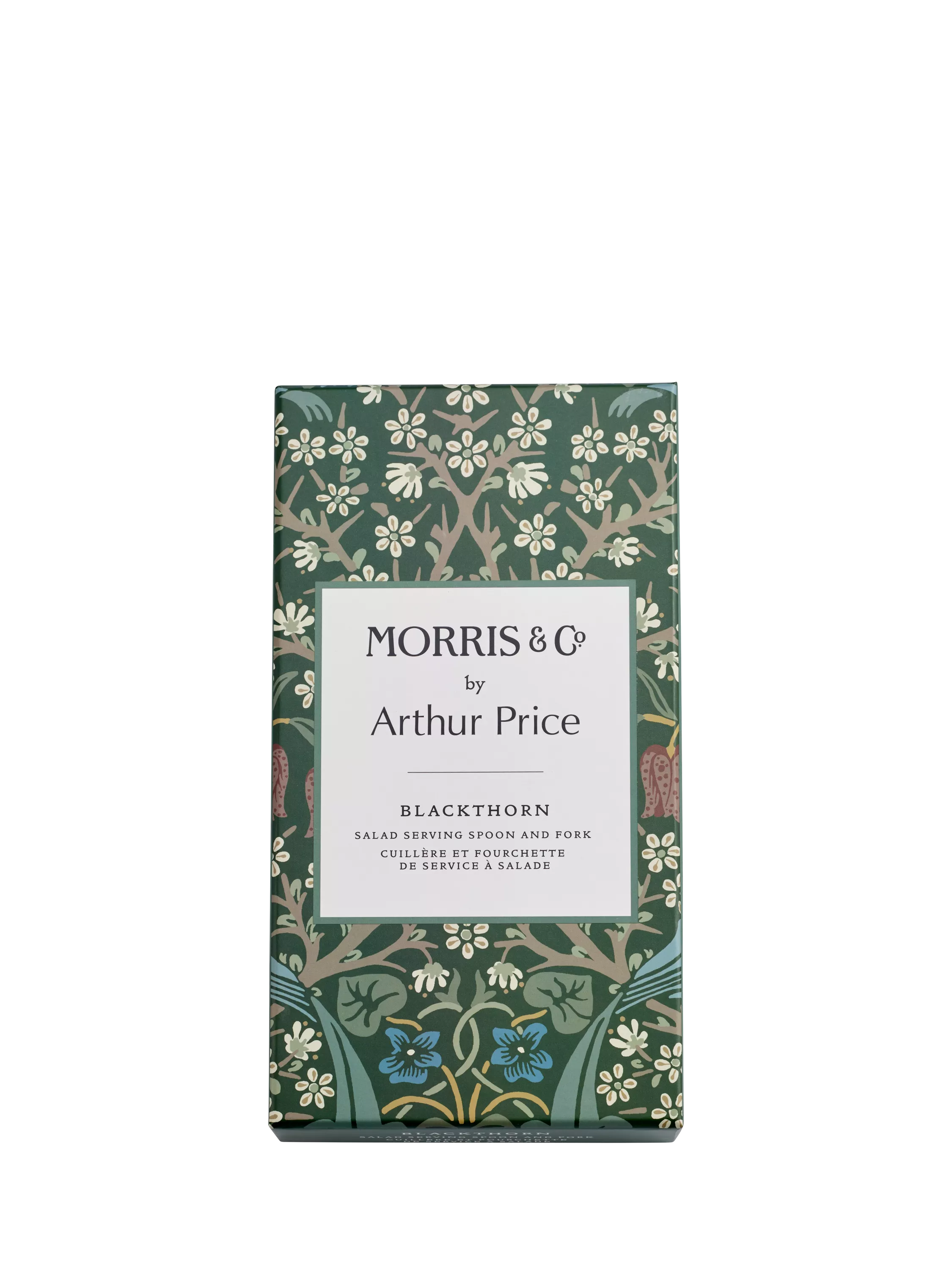 Morris & Co. Blackthorn stainless steel salad serving set (British brand)