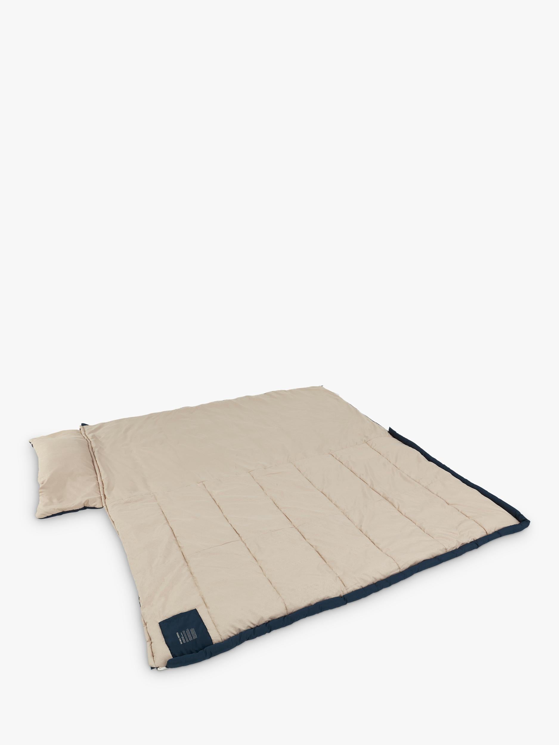 Outwell Contour Lux dual-season sleeping bag blue, UK version