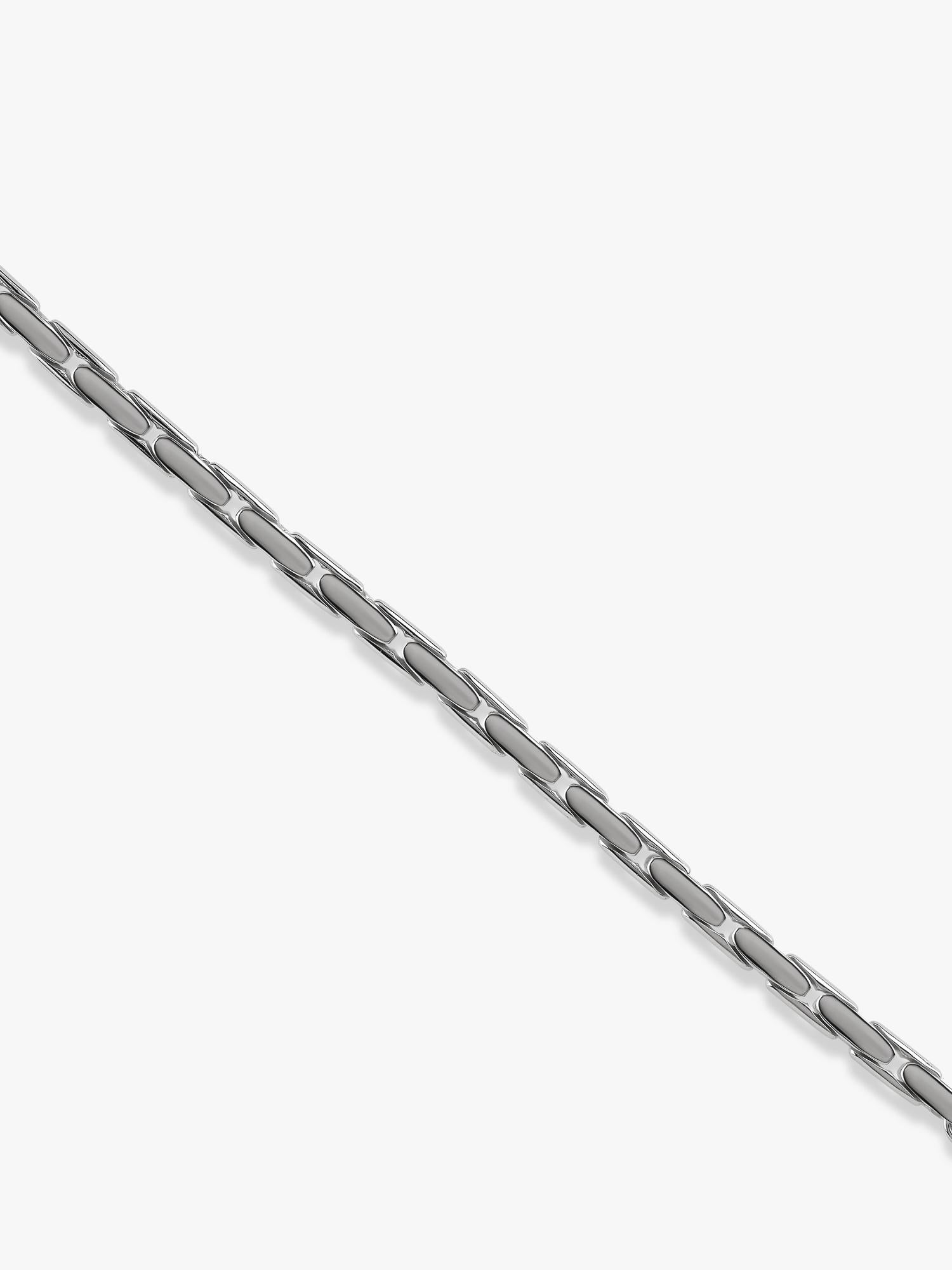 TUTTI Refine Chain Bracelet in silver (British brand)