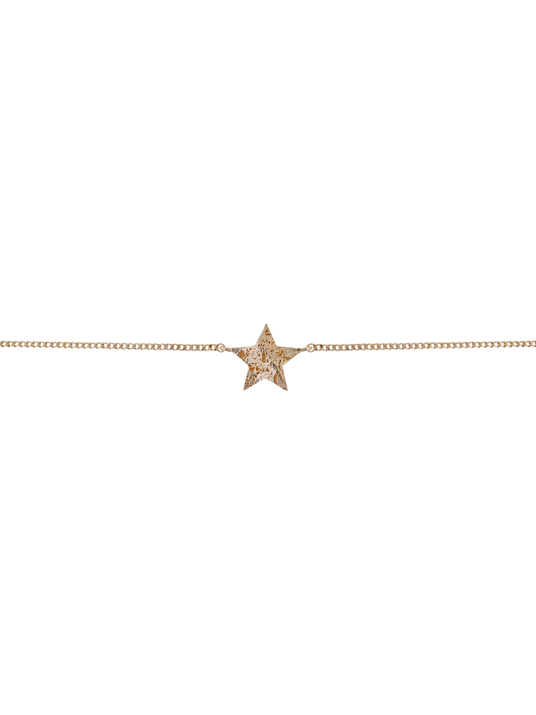 TUTTI star bracelet gold adjustable, imported from the UK