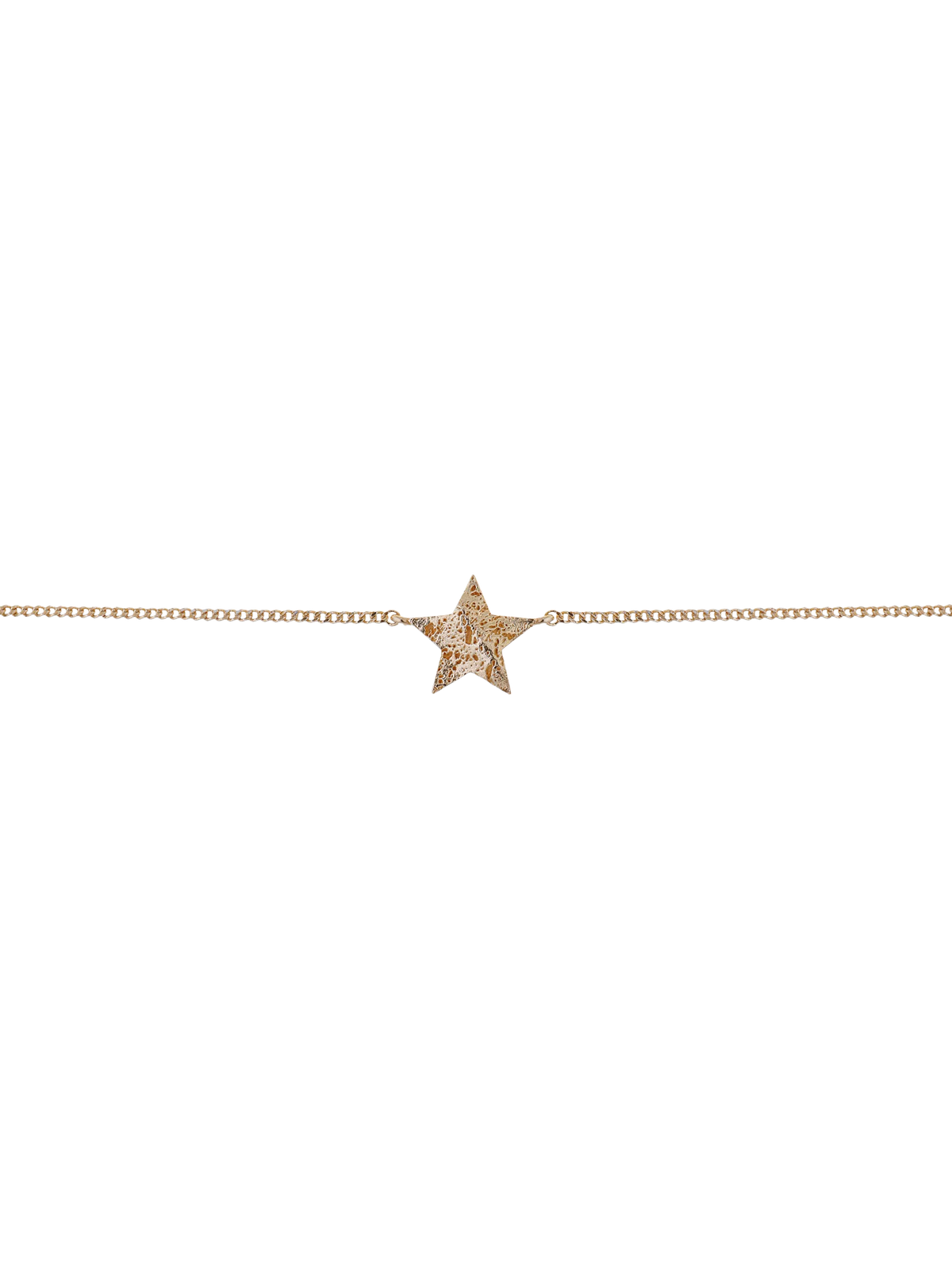 TUTTI star bracelet gold adjustable, imported from the UK