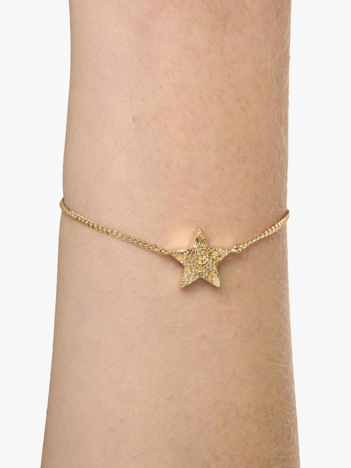 TUTTI star bracelet gold adjustable, imported from the UK