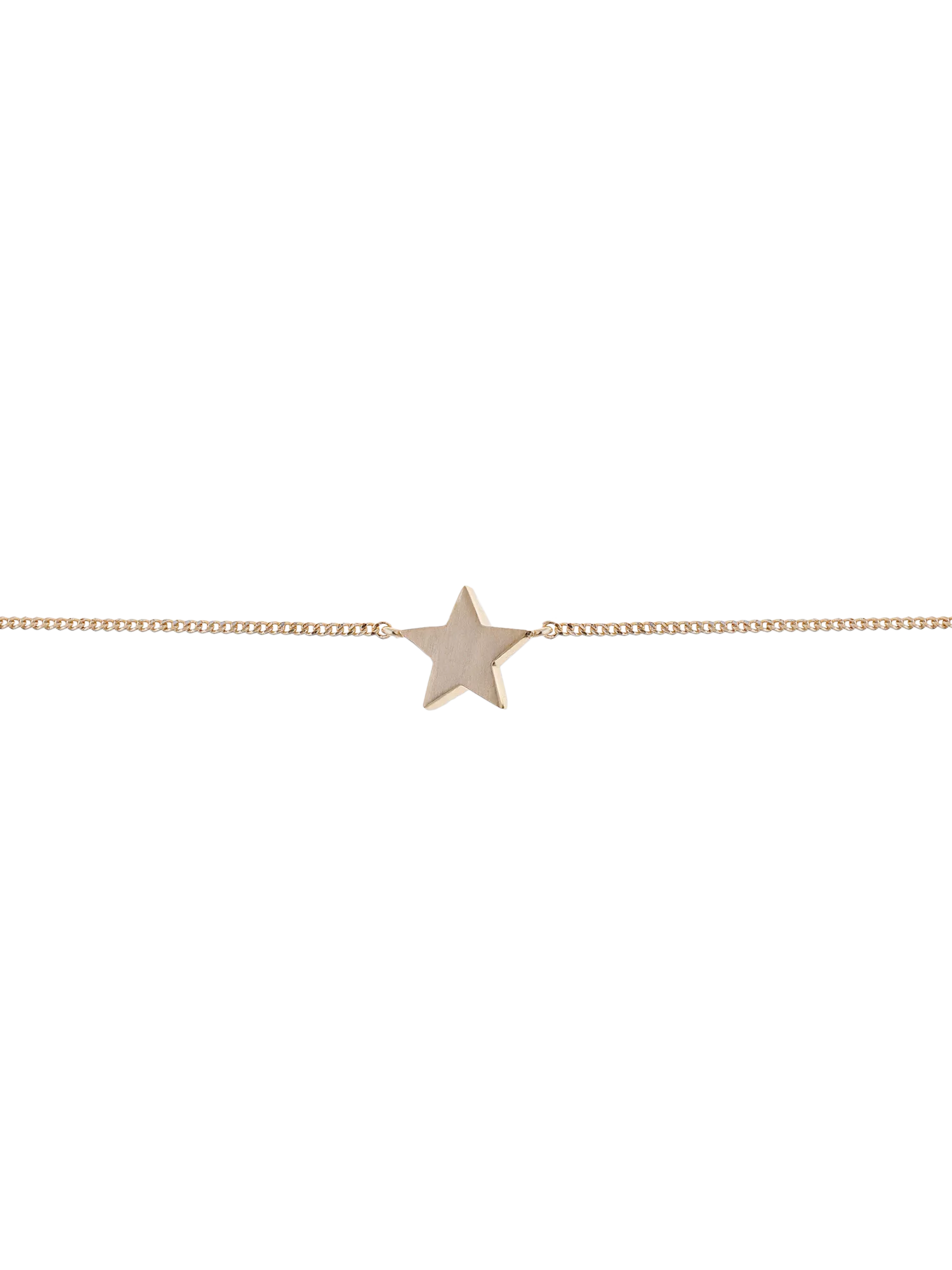 TUTTI star bracelet gold adjustable, imported from the UK