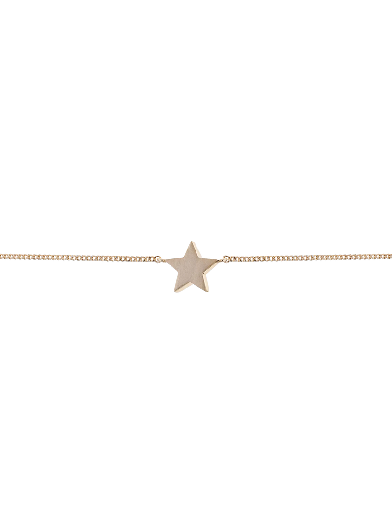 TUTTI star bracelet gold adjustable, imported from the UK