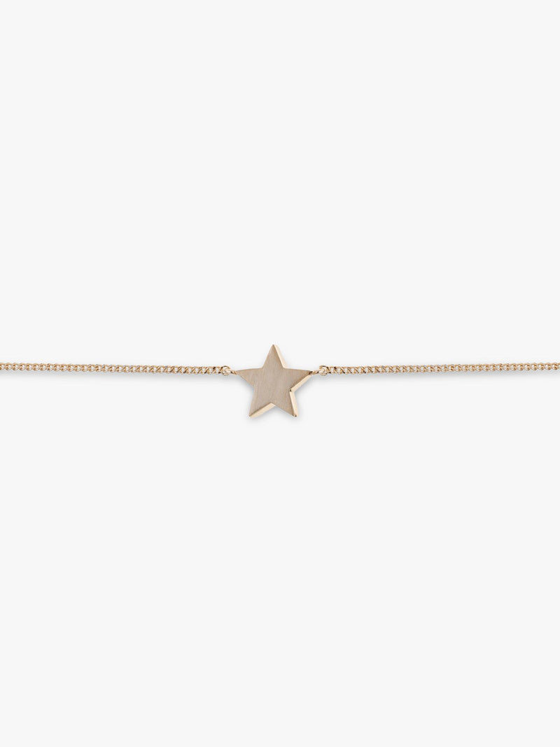 TUTTI star bracelet gold adjustable, imported from the UK