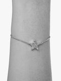 TUTTI star charm bracelet sterling silver plated brass - British product
