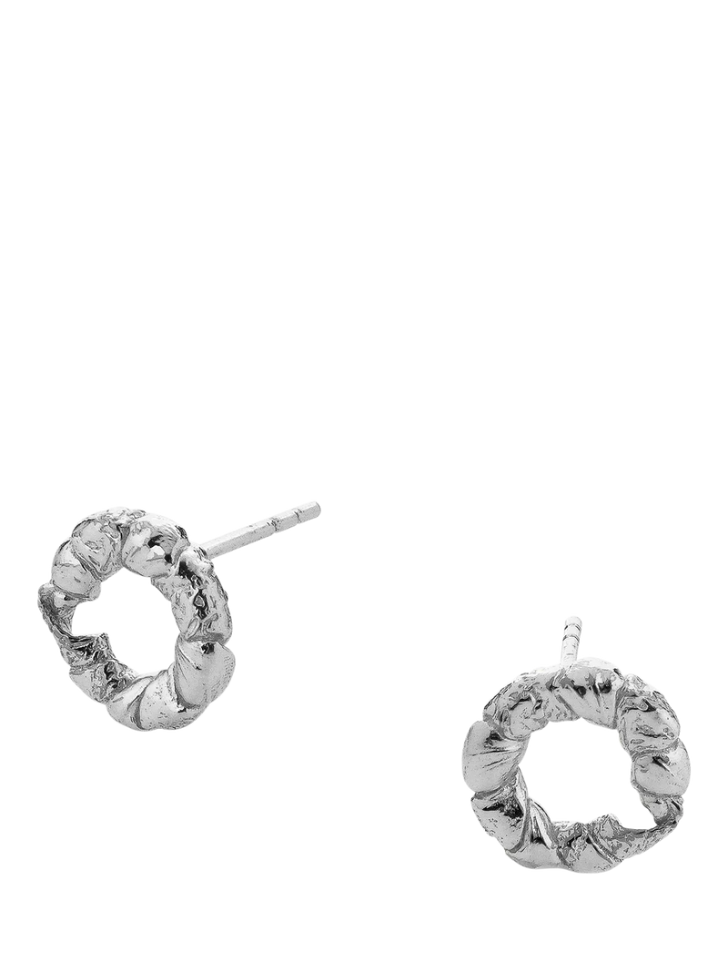 TUTTI Ember stud earrings in silver - British product