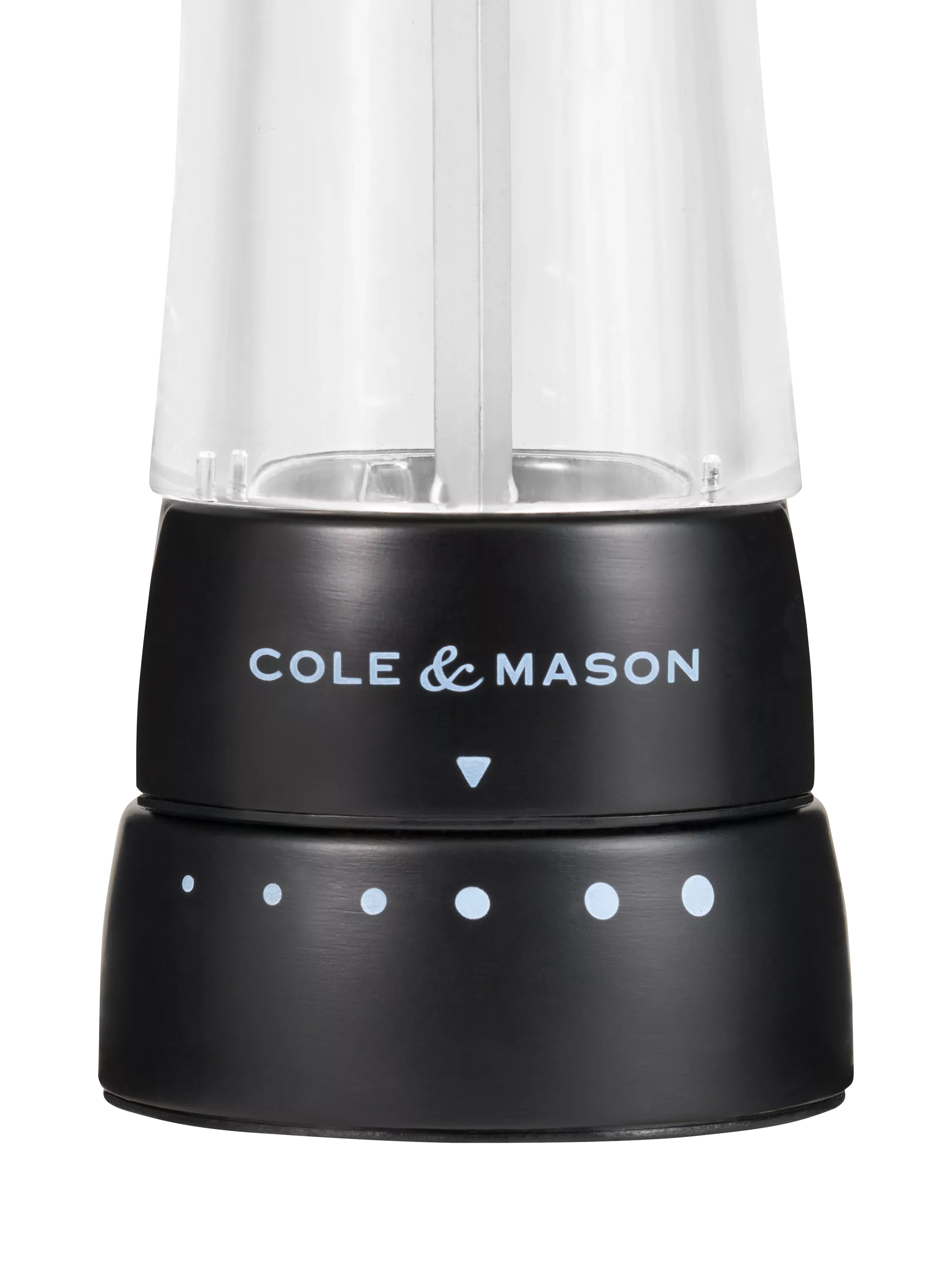 Cole & Mason Derwent salt and pepper mill set matt black - British product