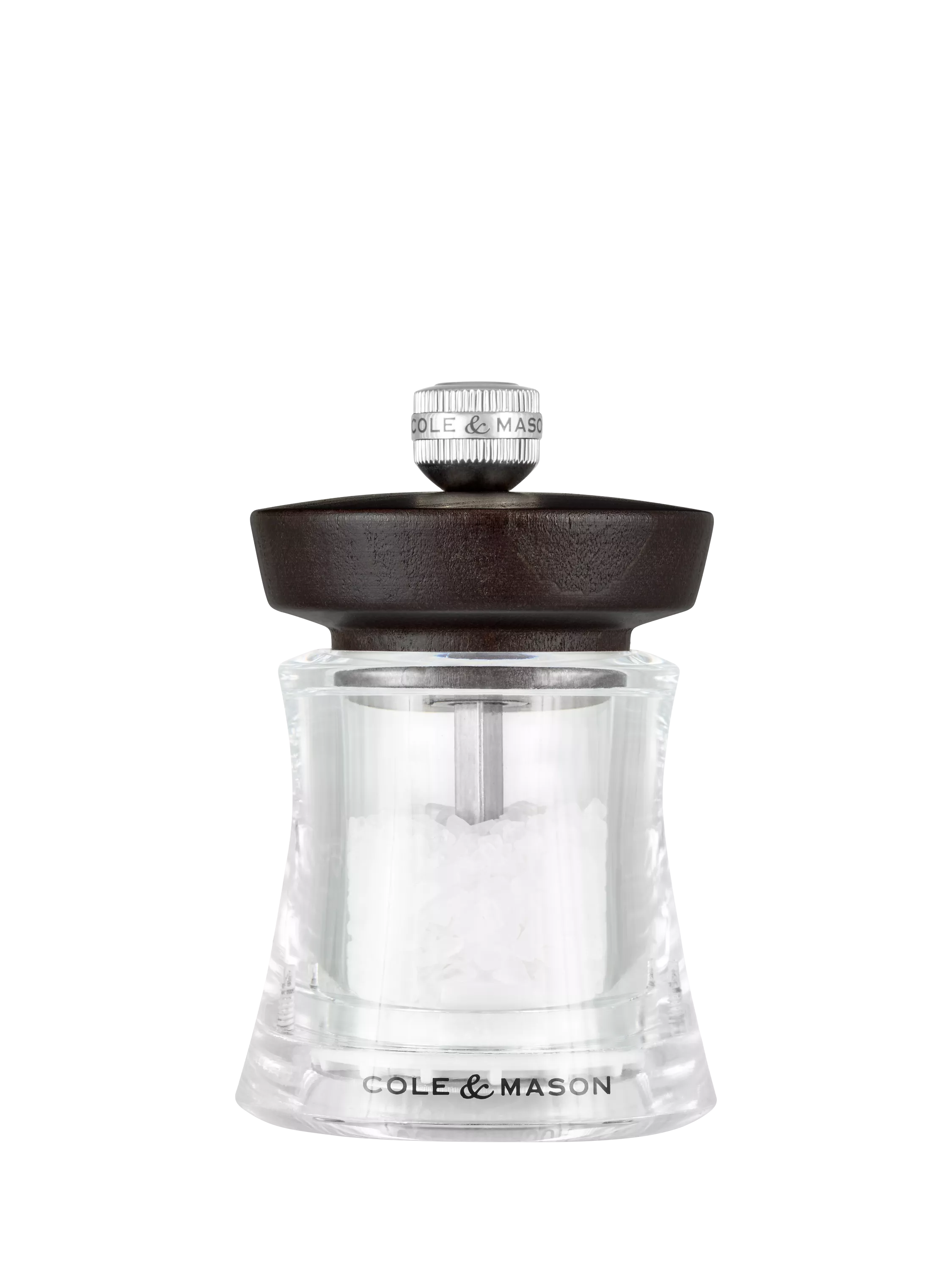 Cole & Mason Holborn salt mill acrylic beech, UK version