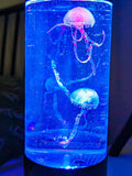 Tinc Jellyfish Lamp Multi with floating jellyfish, UK version