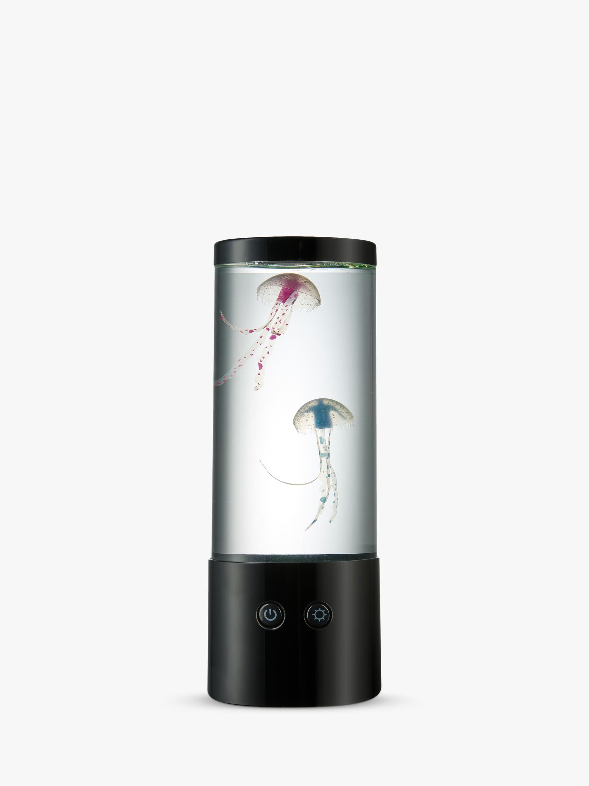 Tinc Jellyfish Lamp Multi with floating jellyfish, UK version