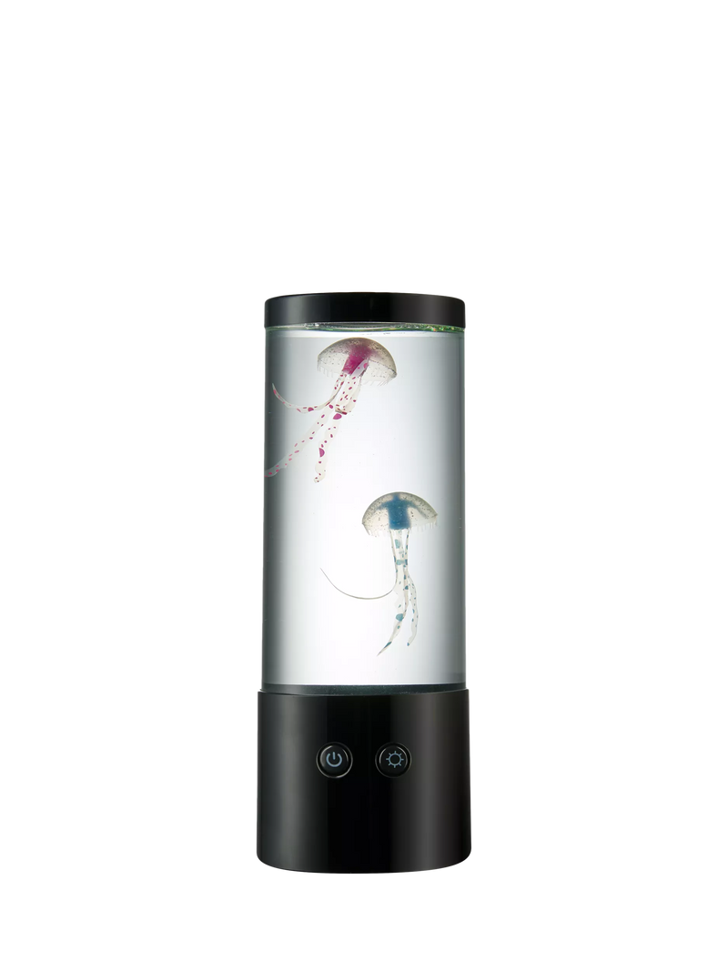 Tinc Jellyfish Lamp Multi with floating jellyfish, UK version