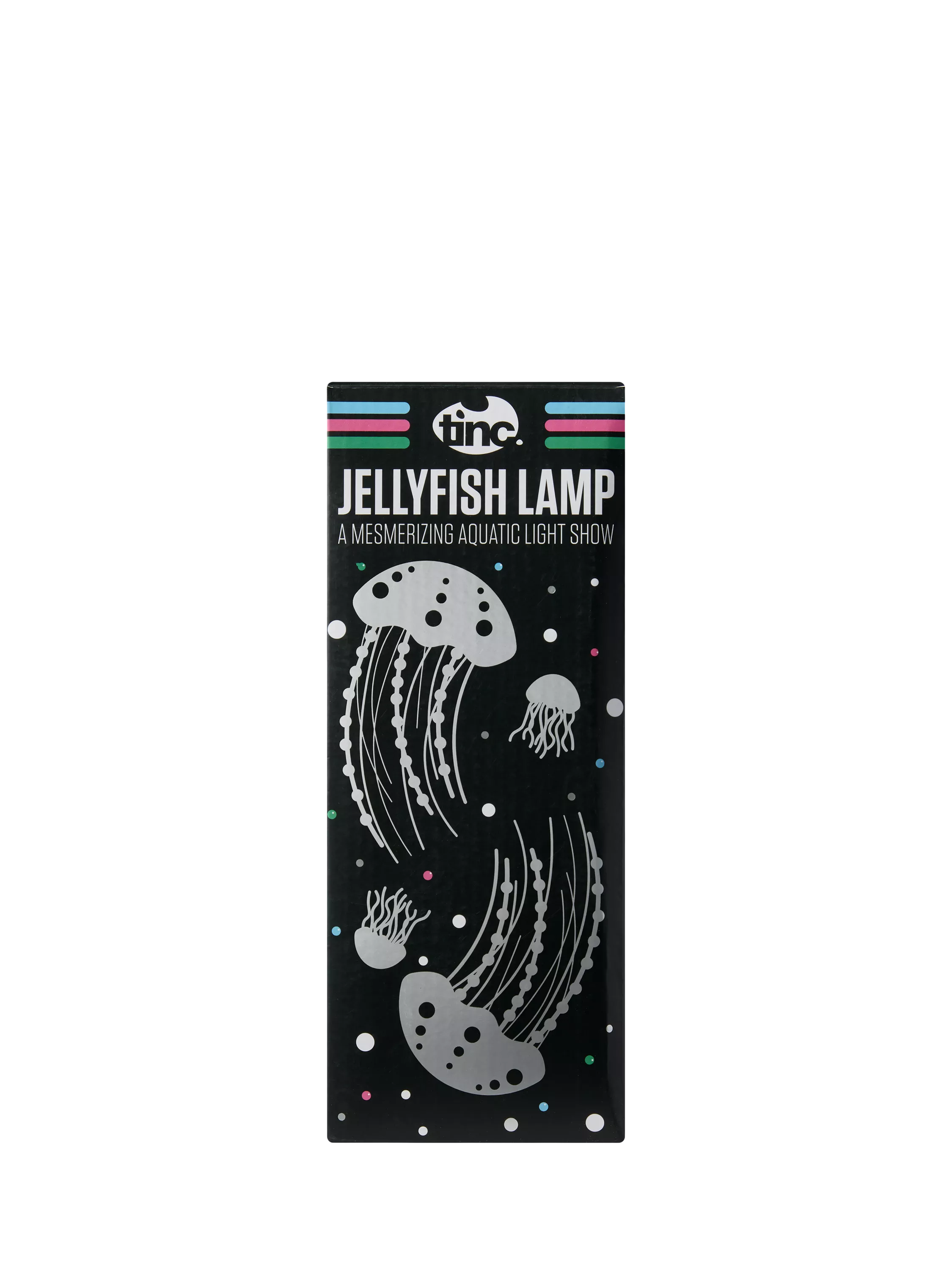 Tinc Jellyfish Lamp Multi with floating jellyfish, UK version