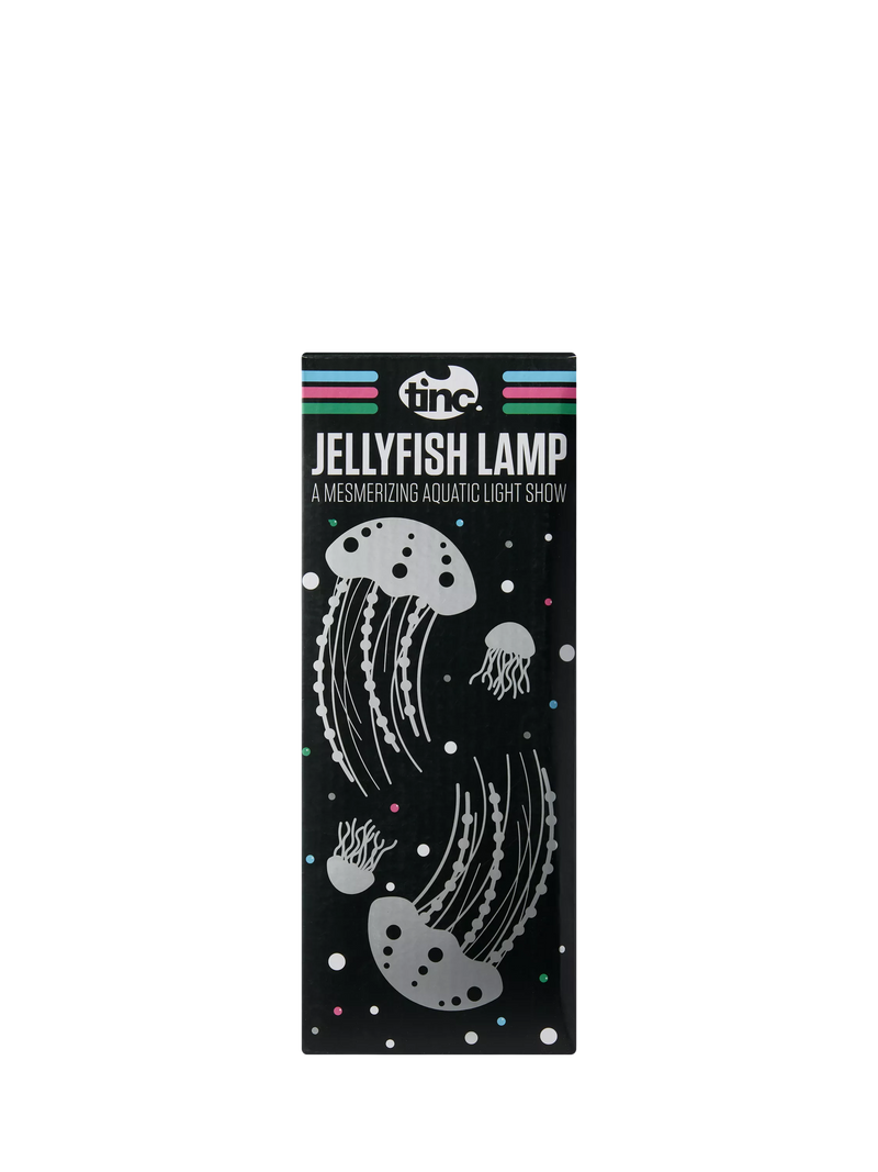 Tinc Jellyfish Lamp Multi with floating jellyfish, UK version