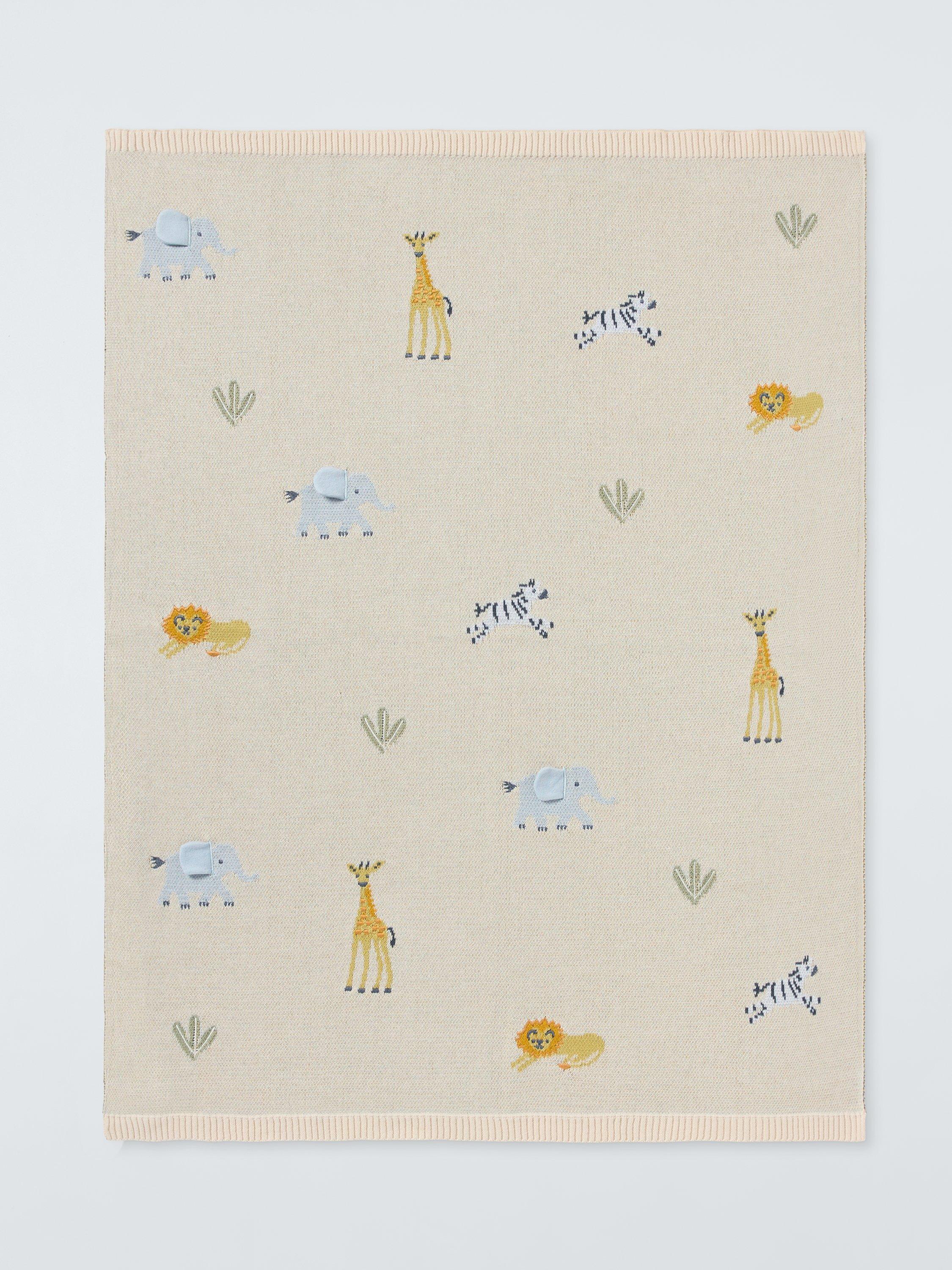John Lewis Safari blanket natural 80x100 cm, UK version