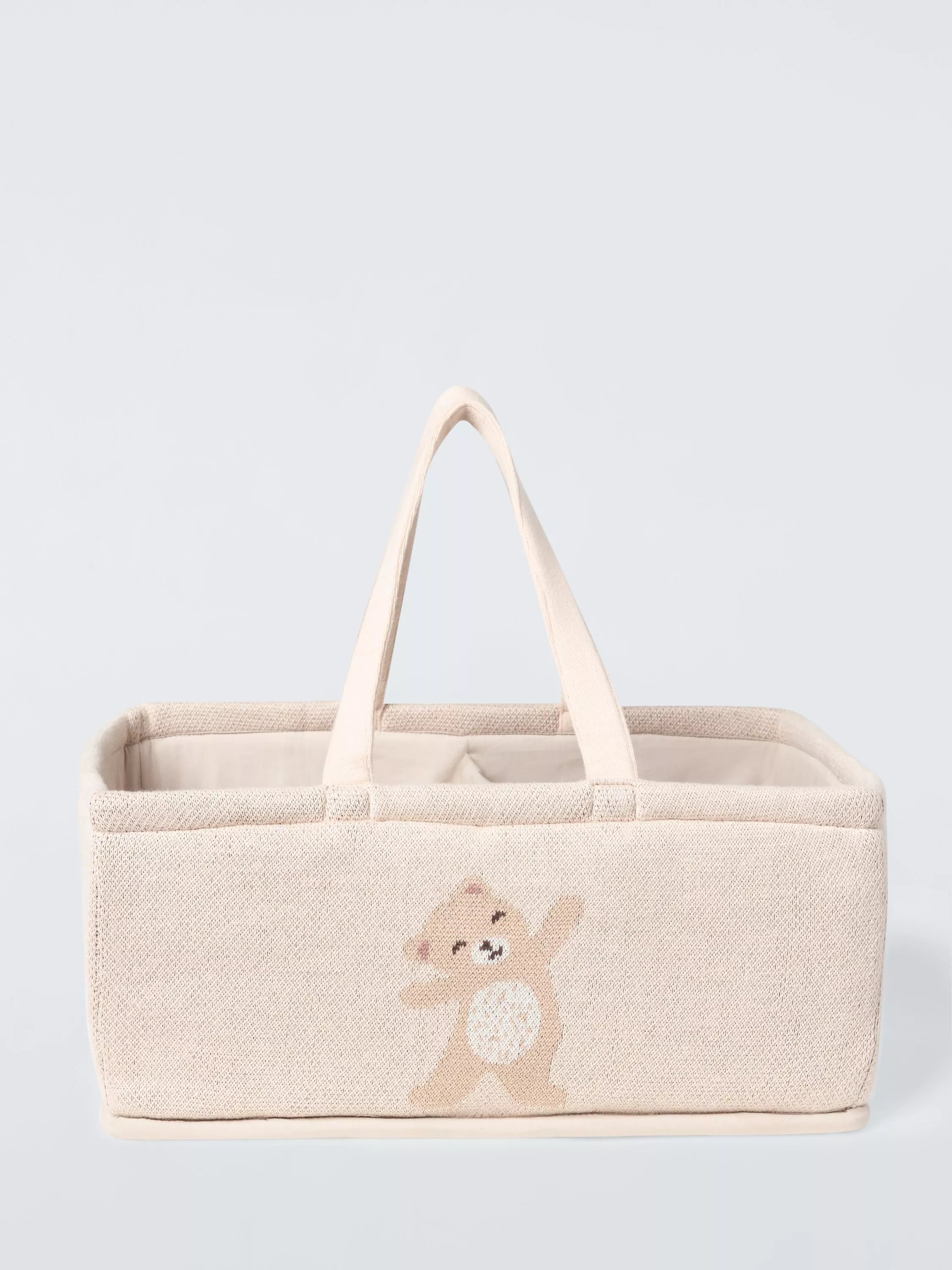 John Lewis Daydream Bear nappy caddy in brown, UK version