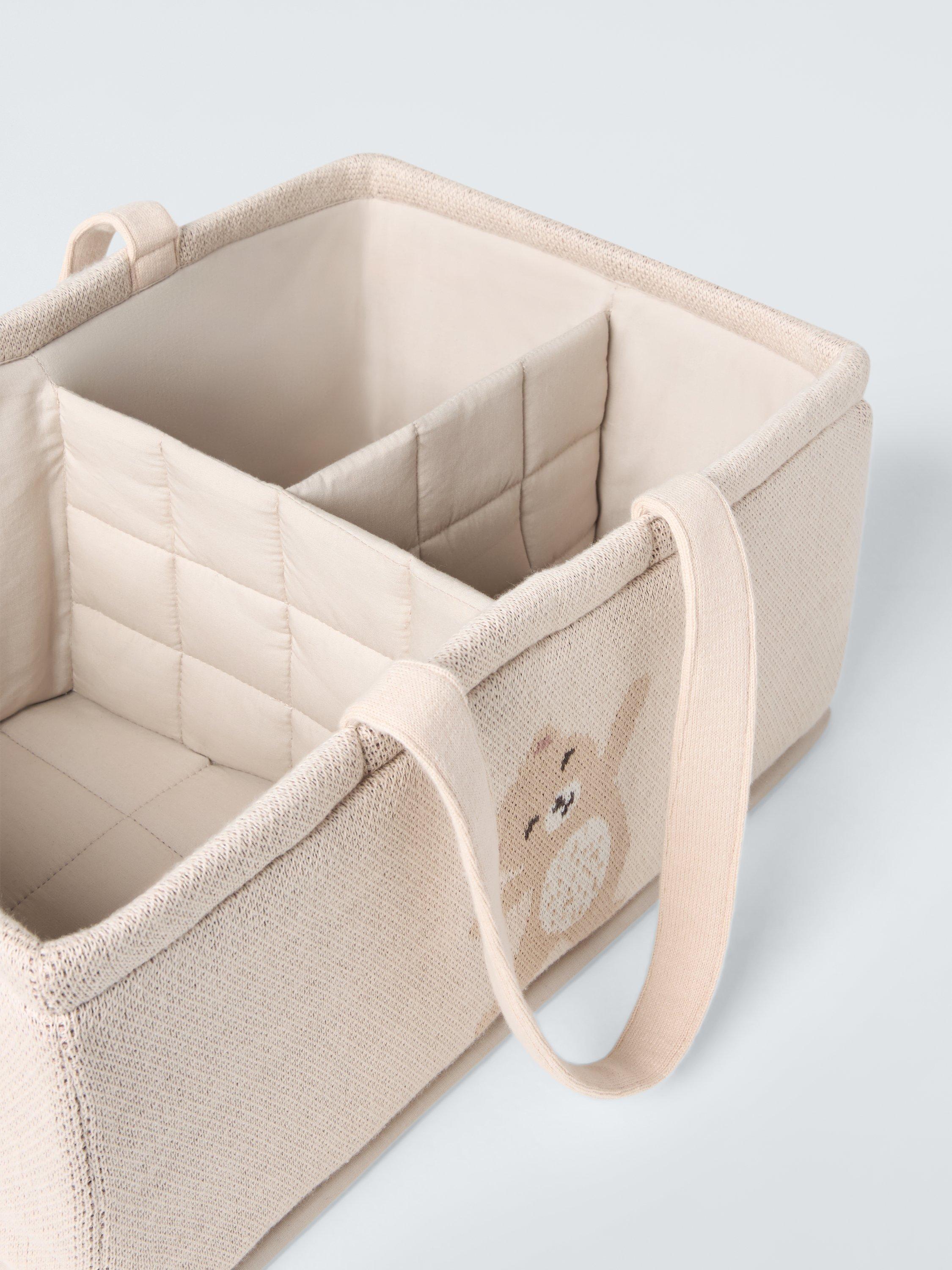 John Lewis Daydream Bear nappy caddy in brown, UK version