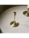 Neptune Heddon large brass candlestick H19cm - British product
