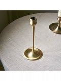 Neptune brass candlestick H14cm, imported from the UK