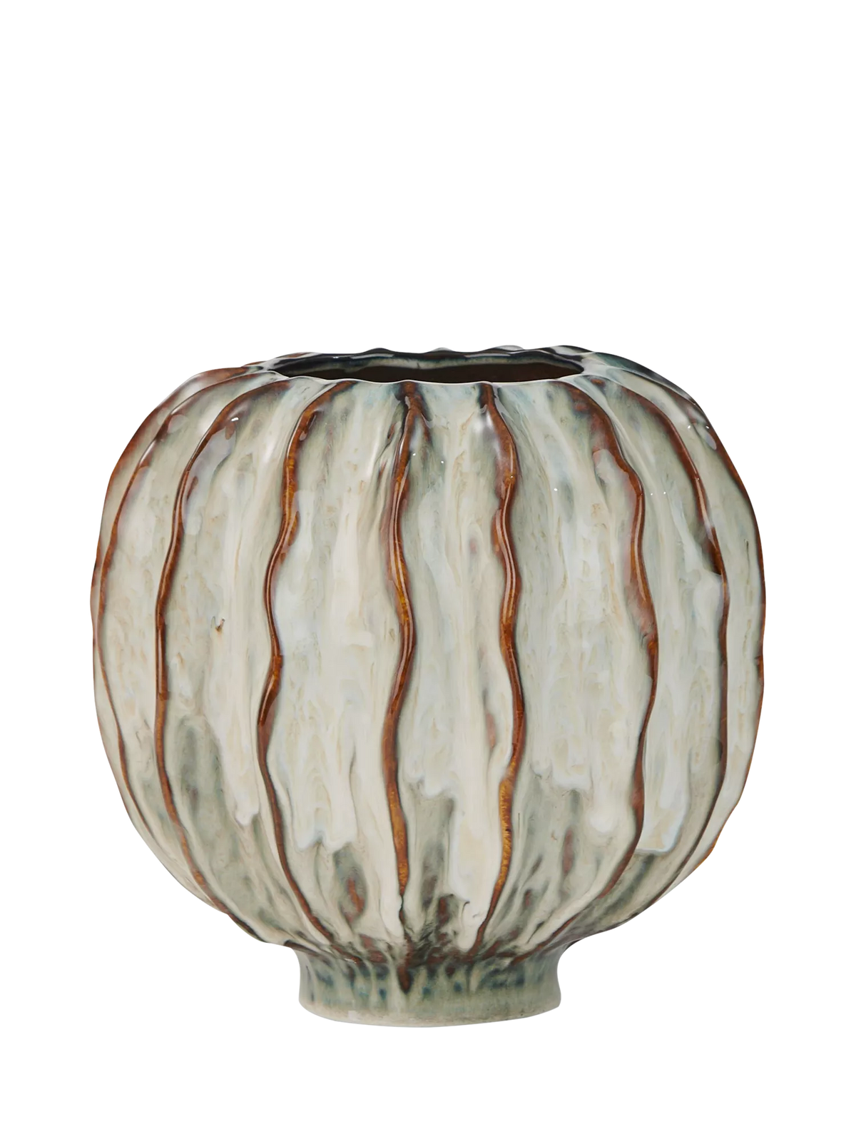 Neptune Lavington stoneware vase H22cm (British brand)