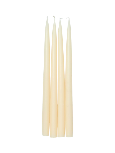 John Lewis Neptune Nightingale Tapered Dinner Candles, Pack of 4, Calico- Buy online at McGrocer
