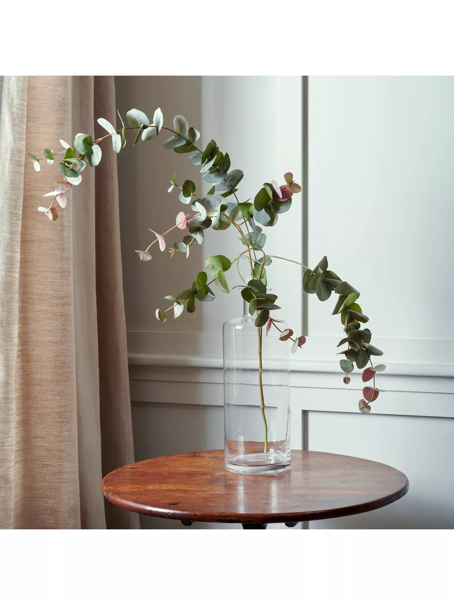 Neptune artificial eucalyptus spray green russet 119cm - British product