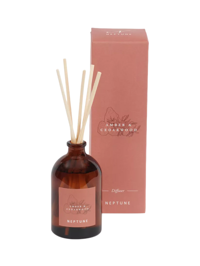 John Lewis Neptune Amber & Cedarwood Reed Diffuser, 200ml- Buy online at McGrocer