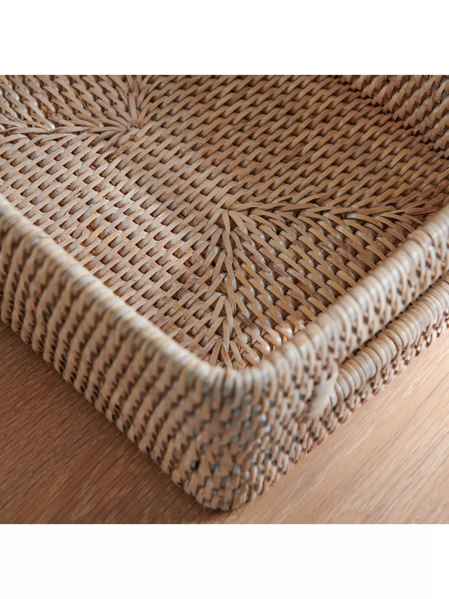 Neptune small rattan box tray, UK version
