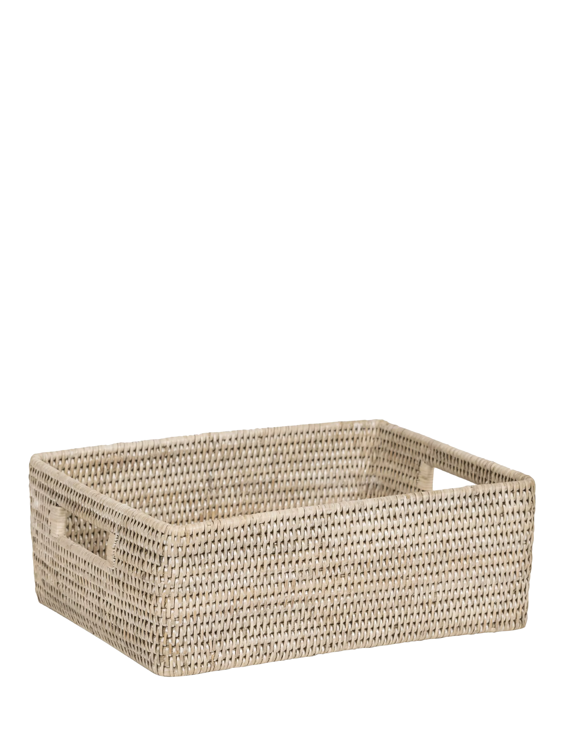 Neptune Ashcroft medium rattan box tray natural, UK version