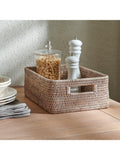 Neptune Ashcroft medium rattan box tray natural, UK version