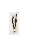 Caroline Gardner cord phone strap black (British brand)