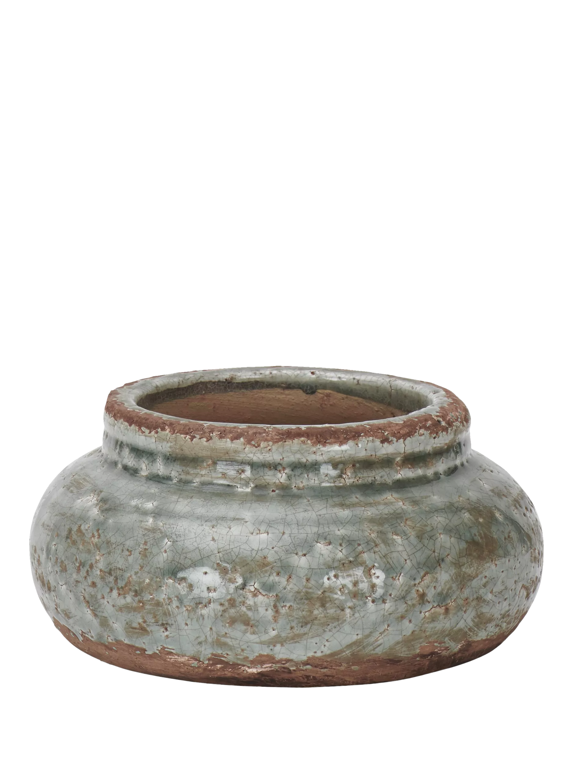 Neptune Broseley low plant pot 21.5cm (British brand)