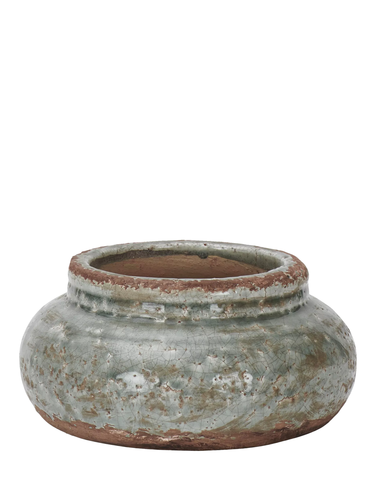 Neptune Broseley low plant pot 21.5cm (British brand)