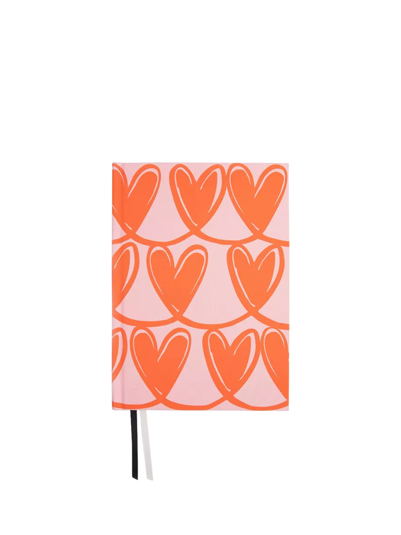 Caroline Gardner A5 notebook pink (British brand)