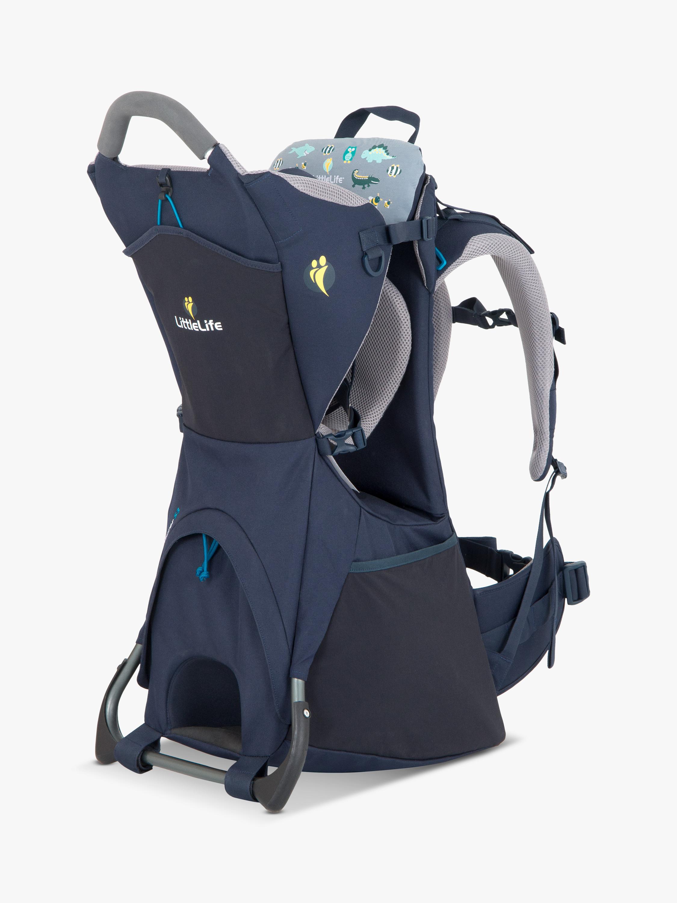 LittleLife Adventurer S3 back carrier navy, imported from the UK