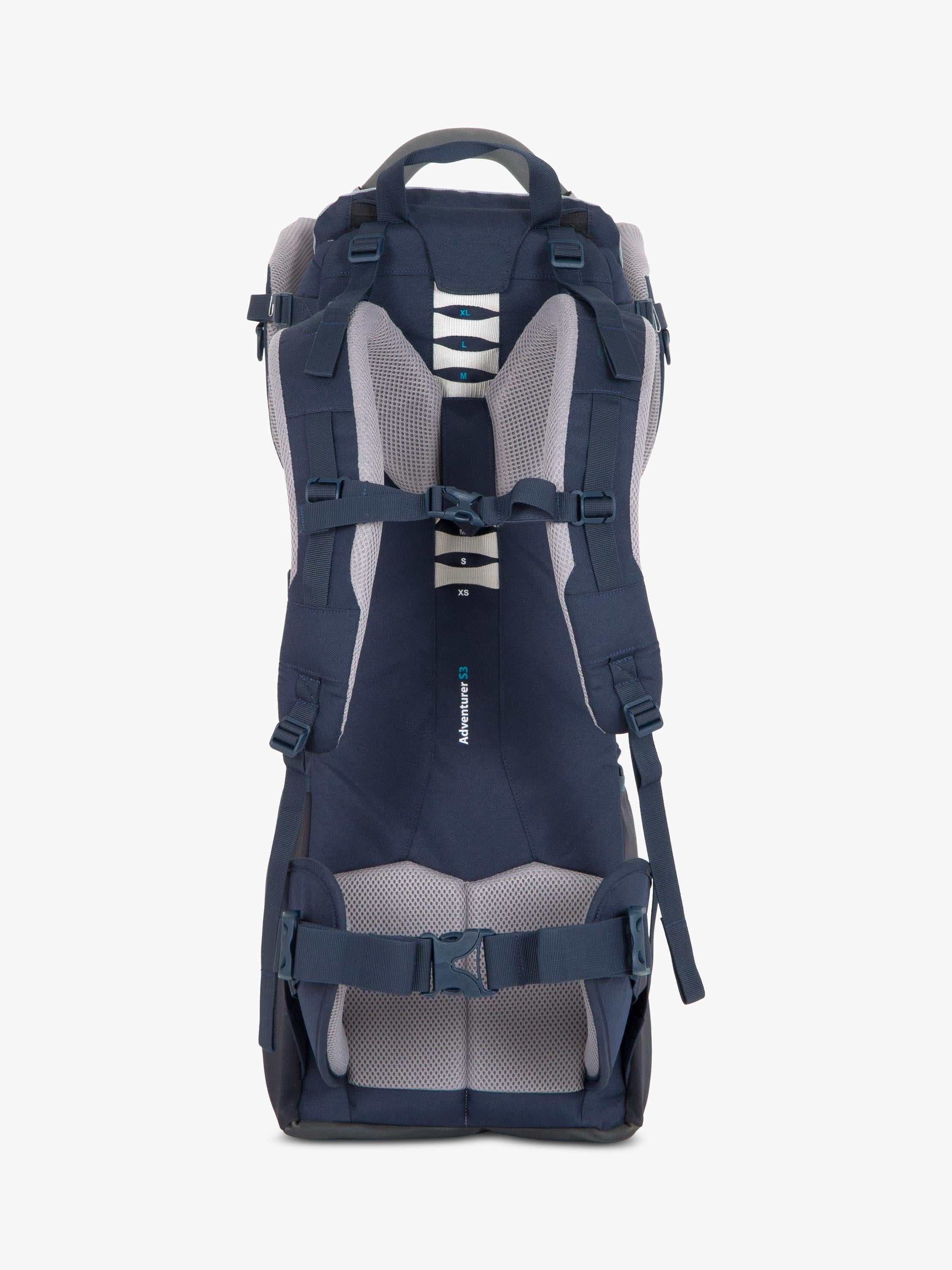 LittleLife Adventurer S3 back carrier navy, imported from the UK